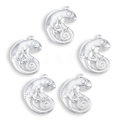 201 Stainless Steel Pendants STAS-N098-119P-1