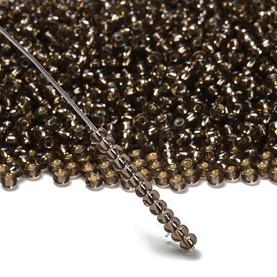 FGB 8/0 Grade A Round Glass Seed Beads SEED-Q007-3mm-F58-1