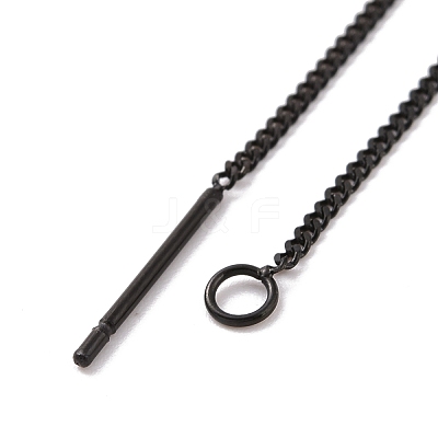 304 Stainless Steel Stud Earring Finding STAS-E161-07EB-1