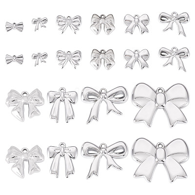 20Pcs 10 Styles CCB Plastic Pendants CCB-TA0001-19A-1