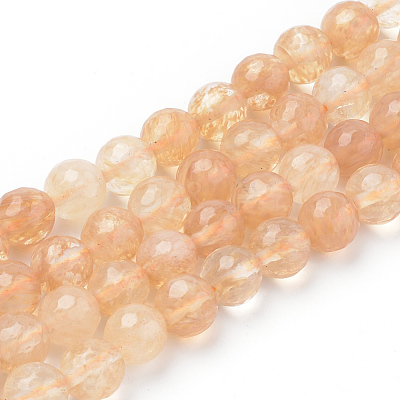 Watermelon Stone Glass Beads Strands G-Q462-116-6mm-1