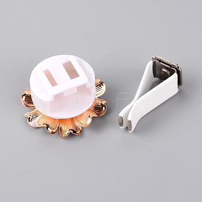 Zinc Alloy with Rhinestones Car Perfume Decoration Set DIY-TAC0011-03B-1
