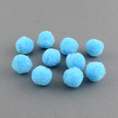 DIY Doll Craft Pom Pom Yarn Pom Pom Balls AJEW-S006-30mm-06-1