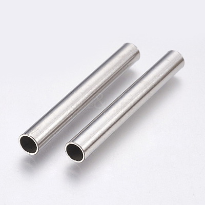 Non-Tarnish 304 Stainless Steel Tube Beads X-STAS-P196-20-1