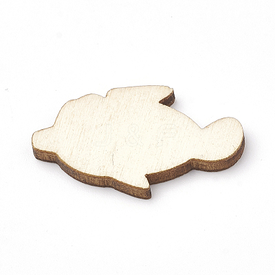 Wooden Cabochons X-WOOD-S040-66-1
