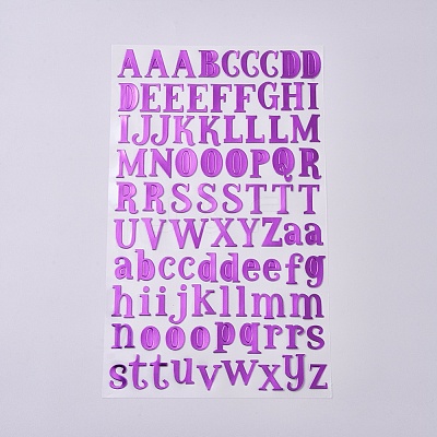 Waterproof Plastic Decorations Stickers AJEW-WH0104-97J-1