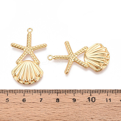 Brass Pendants KK-N263-120D-G-1