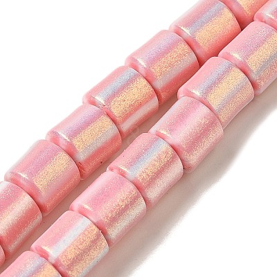 Polymer Clay Beads Strands CLAY-H006-04I-1
