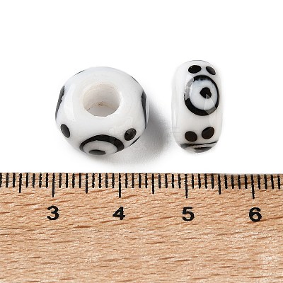 Handmade Lampwork European Beads LA-CBA0C61-01C-1