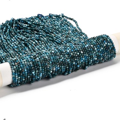 Natural Apatite Beads Strands G-RM2025-28-3mm-1
