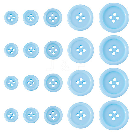 4-Hole Resin Buttons BUTT-TADJ0001-03D-1