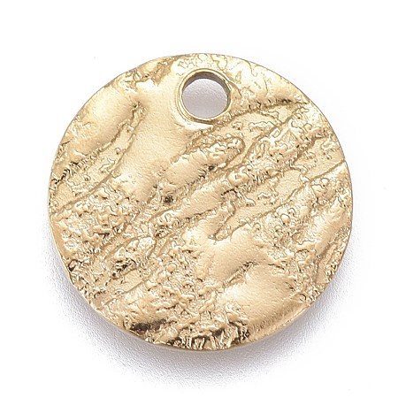 Ion Plating(IP) 304 Stainless Steel Charms STAS-M228-C02-G-1