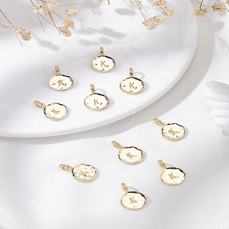 10Pcs Alloy Pendants FIND-LP0003-36K-1