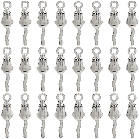 200Pcs Tibetan Style Zinc Alloy Pendants TIBEP-SC0003-11-1