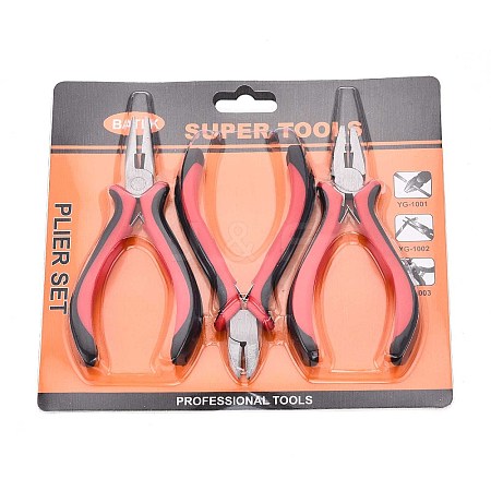 45# Carbon Steel Jewelry Plier Sets PT-T001-07-01-1