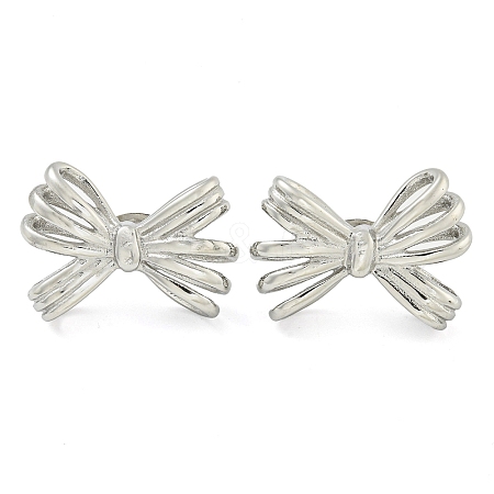 Non-Tarnish 304 Stainless Steel Stud Earrings for Women EJEW-S227-33P-1