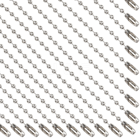 200Pcs Iron Ball Chains CH-SP0001-01-1