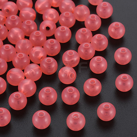Imitation Jelly Acrylic Beads MACR-S373-66-EA03-1