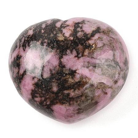 Natural Rhodonite Thumb Massage Stone G-I367-06D-1