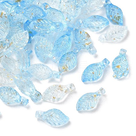 Transparent Acrylic and Gold Foil Pendants AC-CBAF9C1-04A-10-1