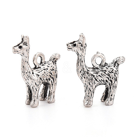 Tibetan Style Alloy Pendants TIBEP-T054-23AS-1