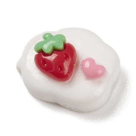 Opaque Resin Cabochons LS-RESI-C032-01B-1