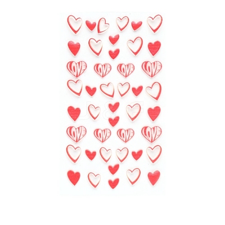 Valentine's Day 5D Love Nail Art Sticker Decals MRMJ-R109-Z-D4375-1