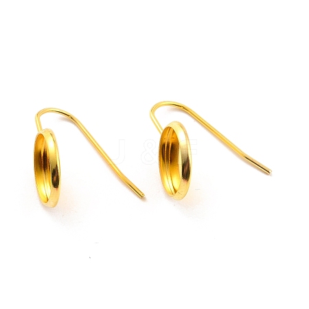 304 Stainless Steel Earring Hooks X-STAS-C044-01B-G-1