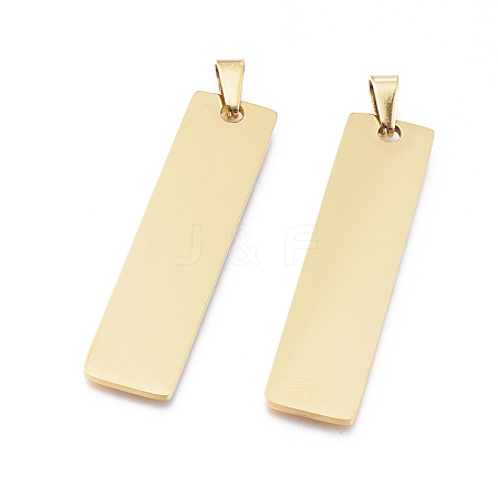 Ion Plating(IP) 304 Stainless Steel Pendants STAS-F241-01B-G-1