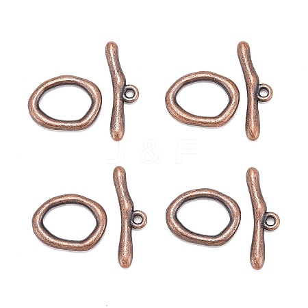 Alloy Toggle Clasps LS-PALLOY-G014-R-1