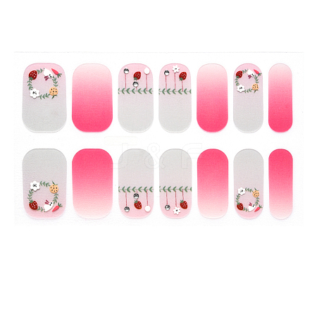 Full Cover Nombre Nail Stickers MRMJ-S060-ZX3450-1