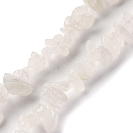 Natural White Jade Beads Strands G-F703-02A-1