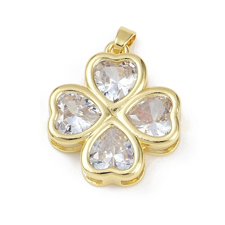 Brass Glass Pendants KK-R226-05G-01-1