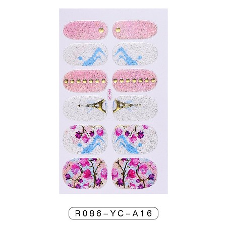 Full Wrap Gradient Nail Polish Stickers MRMJ-R086-YC-A16-1