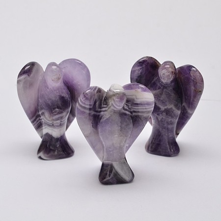Angel Natural Amethyst Home Display Decorations DJEW-L009B-06-1