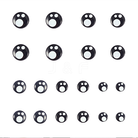 Resin Craft Doll Eyes DIY-WH0126-01-1
