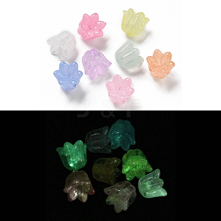 Luminous Acrylic Beads OACR-E041-16-1