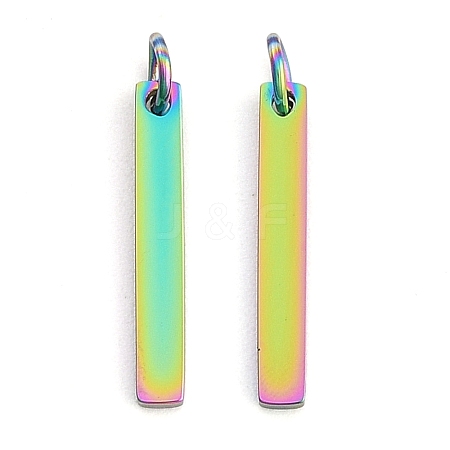 Ion Plating(IP) 304 Stainless Steel Pendants STAS-I311-14D-RC-1