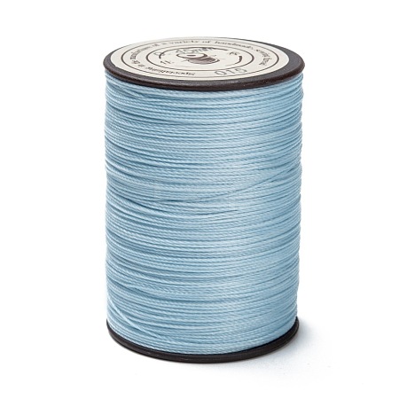 Round Waxed Polyester Thread String YC-D004-02B-015-1
