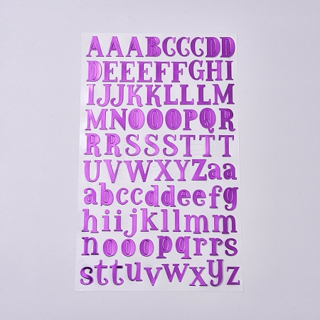 Waterproof Plastic Decorations Stickers AJEW-WH0104-97J-1
