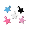 Spray Painted 201 Stainless Steel Charms STAS-I672-28-1