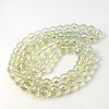 Electorplated Glass Beads EGLA-E003-07-2