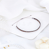 1Pc Bohemia Polyester Braided Flat Cord Bracelet BJEW-LP0004-23-3
