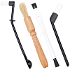 Gorgecraft 4Pcs 4 Style Nylon & Wood Brush Cleaning Tool TOOL-GF0002-97-1