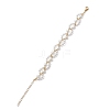 Shell Pearl Beaded Bracelets X1-BJEW-TA00454-1