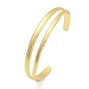 Hollow Out 304 Stainless Steel Cuff Bangles for Women BJEW-Z097-04G-4