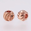 Brass Spacer Beads LS-KK-G312-01RG-4mm-RG-2