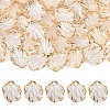 100Pcs Opaque Acrylic Pendants MACR-YW0004-08E-1