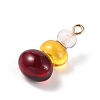 Three Color Resin Pendants LS-RESI-Z016-01B-LG-2