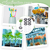 12Pcs 6 Styles Acrylic Mason Can Breeding Top Findings FIND-NB0006-60-5